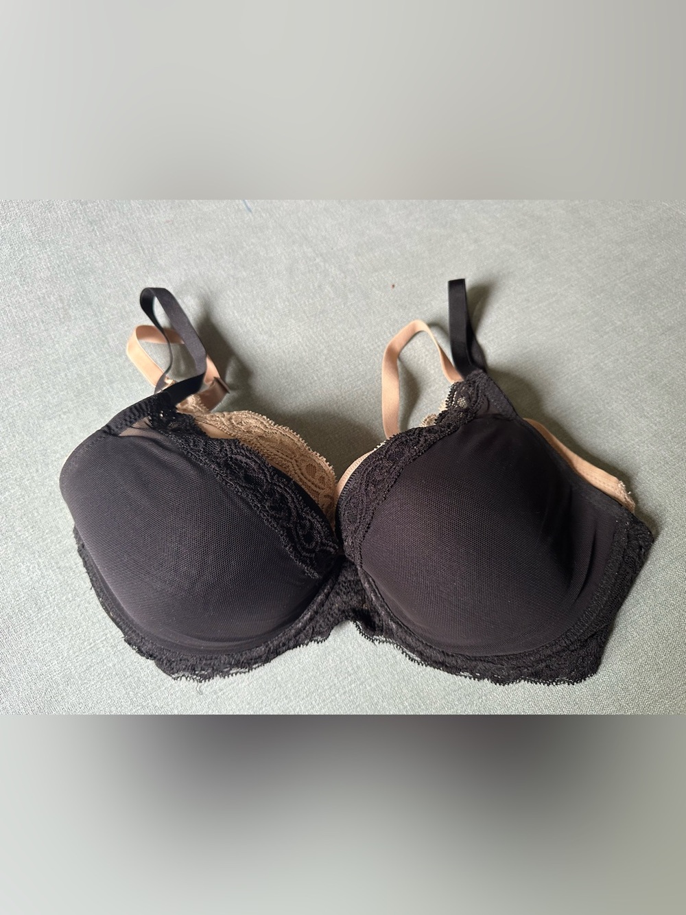 Natori feathers Bras - Black & Nude - Picture 2 of 5
